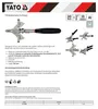 Yato YT-18960, 245 mm, 1 kusov Náhľad obrázku produktu 8