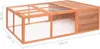 vidaXL Garten-Tierkäfig 150x100x50 cm Massivholz Tanne Produktbild-Vorschau 8