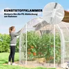 Outsunny Gewächshaus ca. 3 x 2 x 2 m Foliengewächshaus mit Produktbild-Vorschau 8