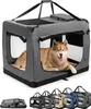 Lionto honden transportbox, inklapbare, stabiele stoffen Productafbeelding-voorbeeld 1