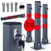 DEUBA® 4x Parkpfosten Parkplatzsperre 3 Schlüssel Produktbild-Vorschau 1