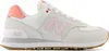 New Balance WL 574 Schnürer Weiß in Gr. 39.5 Produktbild-Vorschau 3