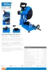 Güde 40558 Sega circolare per metalli GMK 355 2.3 (220-240 Anteprima dell’immagine prodotto 6