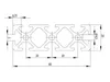 Länge 1720mm - Aluminiumprofil 20x60L I-Typ Nut 5 (leicht), Produktbild-Vorschau 2