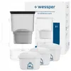 Caraffa filtrante Wessper D2 BOROSILICATE da 3 L, nera – Anteprima dell’immagine prodotto 9