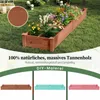 COSTWAY Hochbeet Holz, Gartenbeet mit 2 Pflanzkästen und Produktbild-Vorschau 5