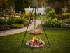 Grill na trójnogu 180 cm COOK KING z kołowrotkiem i rusztem Podgląd zdjęcia produktu 2