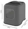 Rotho Katzentoilette mit Haube Biala - 51 x 39,5 x 44,3 cm Produktbild-Vorschau 4