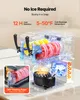 SucceBuy Slush-Maschine 2 x 4 L, 455 W Eisbereiter ohne Produktbild-Vorschau 3