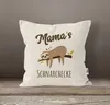 Kissen-Bezug Spruch Opa's Oma's Mama's Papa's Schnarchecke Produktbild-Vorschau 2