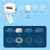 MMOBIEL 2 Paar Ersatz-Ohrstöpsel für AirPods Pro - Silikon Produktbild-Vorschau 2