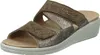 Rohde Damen Pantolette Leder Glitzer Druck Strass Produktbild-Vorschau 11
