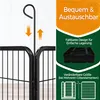 Kojec zewnętrzny 615030 czarny, wysokość 80 cm, składany, Podgląd zdjęcia produktu 6