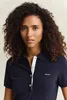 GANT Damen Poloshirt Slim Contrast Color Kurzarm, Evening Produktbild-Vorschau 4