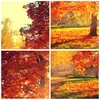 Gerahmtes Poster - Schwarzer Rahmen - Park Herbst Baum - Produktbild-Vorschau 9