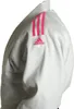 adidas Club Gi Judoanzug weiß Streifen Schwarz 180 Produktbild-Vorschau 5