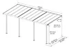 Palram - Canopia Aluminium Terrassenüberdachung Sierra Produktbild-Vorschau 7