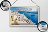 Blechschild Reise 30x20cm Santorin Griechenland Fira Produktbild-Vorschau 2