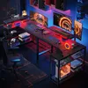 Bestier Gaming-Eckschreibtisch L-Form 106,5 cm - Produktbild-Vorschau 2