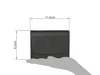 Esquire portafoglio Logo Wallet Black nero Anteprima dell’immagine prodotto 11