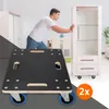 ECD Germany 2x Transportroller PP-Räder Rollbrett, 40x60 Produktbild-Vorschau 1