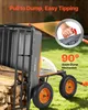 VEVOR Poly Gartenkipper Schwerlast Gartenwagen und -karren Produktbild-Vorschau 4