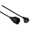Hama "Profi" Extension Cable with Earth Contact, 2 m, black Produktbild-Vorschau 2