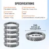 Natodraht 75m - Stacheldraht Spirale Sperrdraht (0,51 mm) - Produktbild-Vorschau 7