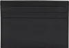 A black leather cardholder with multiple card slots. Produktbild-Vorschau