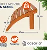 Casaria Poggiapiedi per Sdraio Adirondack Sostegno Gambe 7 Anteprima dell’immagine prodotto 4