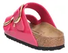 Birkenstock Damen Pantolette, rot(patentfuchsiafusion Produktbild-Vorschau 3