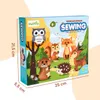 Sada na šití pro děti Malplay, 6 filcových zvířátek k Náhled obrázku produktu 2