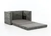 nabbi Wandelbares Sofa Nora - grau / Muster Produktbild-Vorschau 4