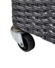 BELIANI Blumenkasten Schwarz Rattan Rechteckig 82 x 28 cm Produktbild-Vorschau 9