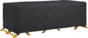 vidaXL Möbelbezug Uni Schwarz 300 x 110 x 70 cm 210D Produktbild-Vorschau 3