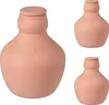Relaxdays, juego de 3 macetas, 500 ml, color terracota, Vista previa de la imagen del producto 1