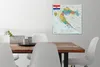 OneMillionCanvasses® - Obraz na plátně - Podrobná mapa Náhled obrázku produktu 4