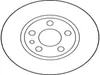 TRW Bremsscheiben (2 Stück) Vorderachse DF2754 Produktbild-Vorschau 3