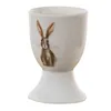 Clayre & Eef Coquetier 40 ml Beige Marron Porcelaine Lapin Voir les images du produit 2