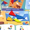Tooky Toy Tangram-Puzzle, Puzzle für Kinder, Lernformen, Produktbild-Vorschau 10