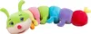 Bunte Kuscheltier Raupe Plüsch 90 cm Elasthan Plüschtier Produktbild-Vorschau 1