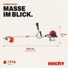 HECHT 152 BTS Freischneider Benzin | mit Tragegurt | 25,5 Produktbild-Vorschau 13