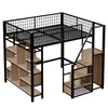 MODFU Lit Mezzanine 140x200 cm - Lit Mezzanine Adulte/Ado Voir les images du produit 10