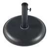 casa.pro Schirmständer Bionaz, Beton, Schwarz, rund, 15 kg, Produktbild-Vorschau 5