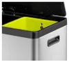 EKO - EcoCasa 2 Kosz pedałowy do recyklingu 30+30 litrów - Podgląd zdjęcia produktu 7