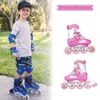 Verstellbar Inlineskates Rollschuhe mit Leuchtenden Rädern Produktbild-Vorschau 4