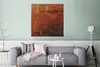 MuchoWow® Poster Rost - Vintage - Stahl 75x75 cm - Wand Produktbild-Vorschau 5