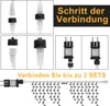 10M Eisregen Lichterkette Außen Innen Warmweiß Produktbild-Vorschau 12