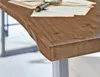 Esstisch Baumkante massiv Akazie natur 240 x 100 U-Gestell Produktbild-Vorschau 5