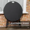 Outsunny Gartentisch, Runder Klapptisch, Ø80 cm Produktbild-Vorschau 4